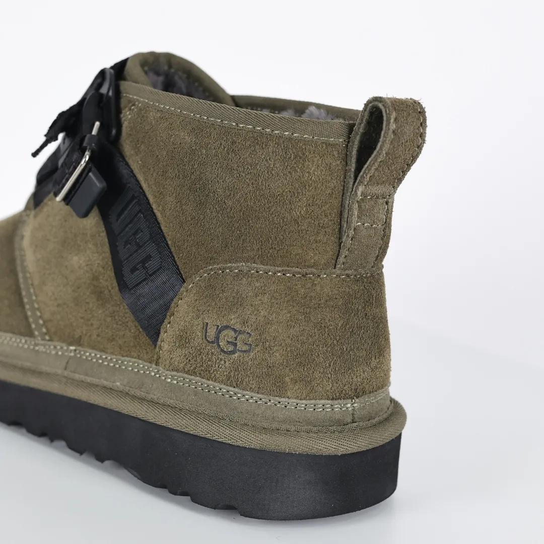 Copywriting price 💰660 Core recommendation Good price Platform foreign trade exclusive UGG Neumel Snapback men's snow boots 1118570 Foreign trade platform Z-exclusive high-end retail quality Produced by ten-year-old brand shoemaking foundry production line Pay attention to every detail Longfeng A-grade genuine sheep fur integrated Made in full compliance with the ZP process Size: 39 40 41 42 43 44